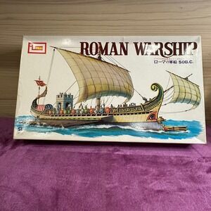 Vintage IMAI Roman Warship Model Kit 50 BC No B 285 1 500 Scale